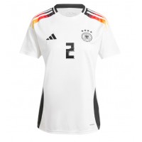 Germany Antonio Rudiger #2 Replica Home Shirt Ladies Euro 2024 Short Sleeve